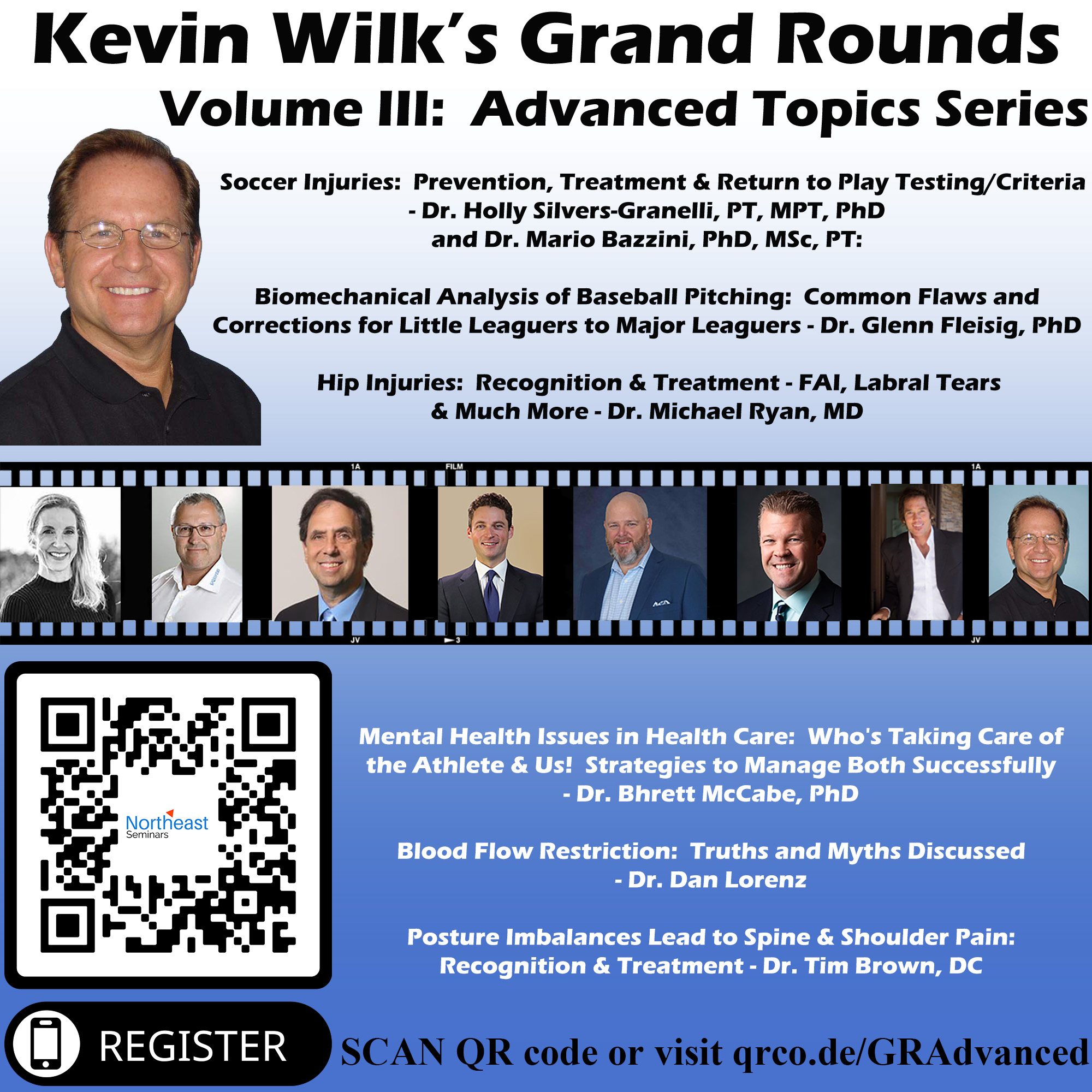 Grand Rounds with Kevin Wilk – VOLUME III:  Advanced Special Topics in Rehabilitation Series